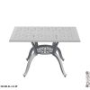 Bàn Nhôm Đúc Chữ Nhật Hoa Văn 1300x880