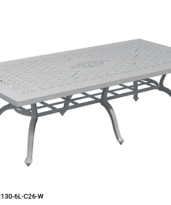 Alternative view of Bàn Nhôm CN Nang Thẳng 255x130